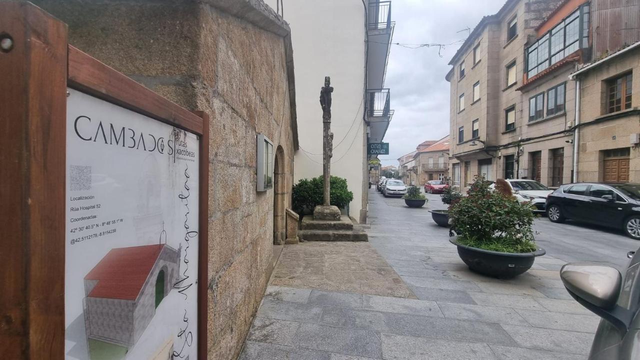 Apartamento Os Pineiros Cambados Esterno foto